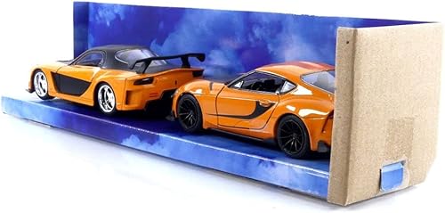 Miniatura 5 de Fast  Furious 132 Hans Mazda RX-7  Toyota GR Supra - Paquete individual de automóvil fundido a presión juguetes para niños y adultos