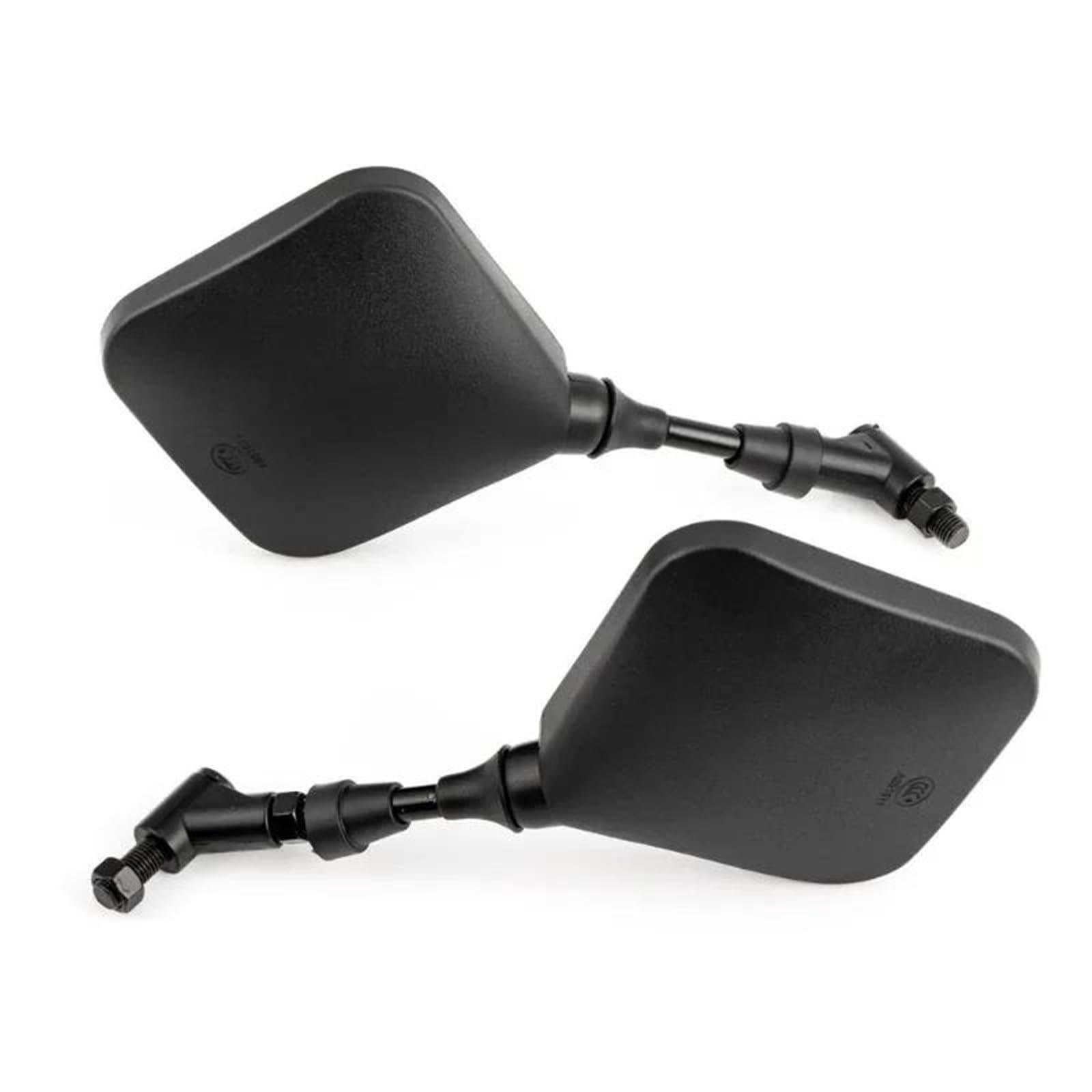 Espejos dobles negros deportivos para Suzuki DR350 y DR650 contra vibraciones