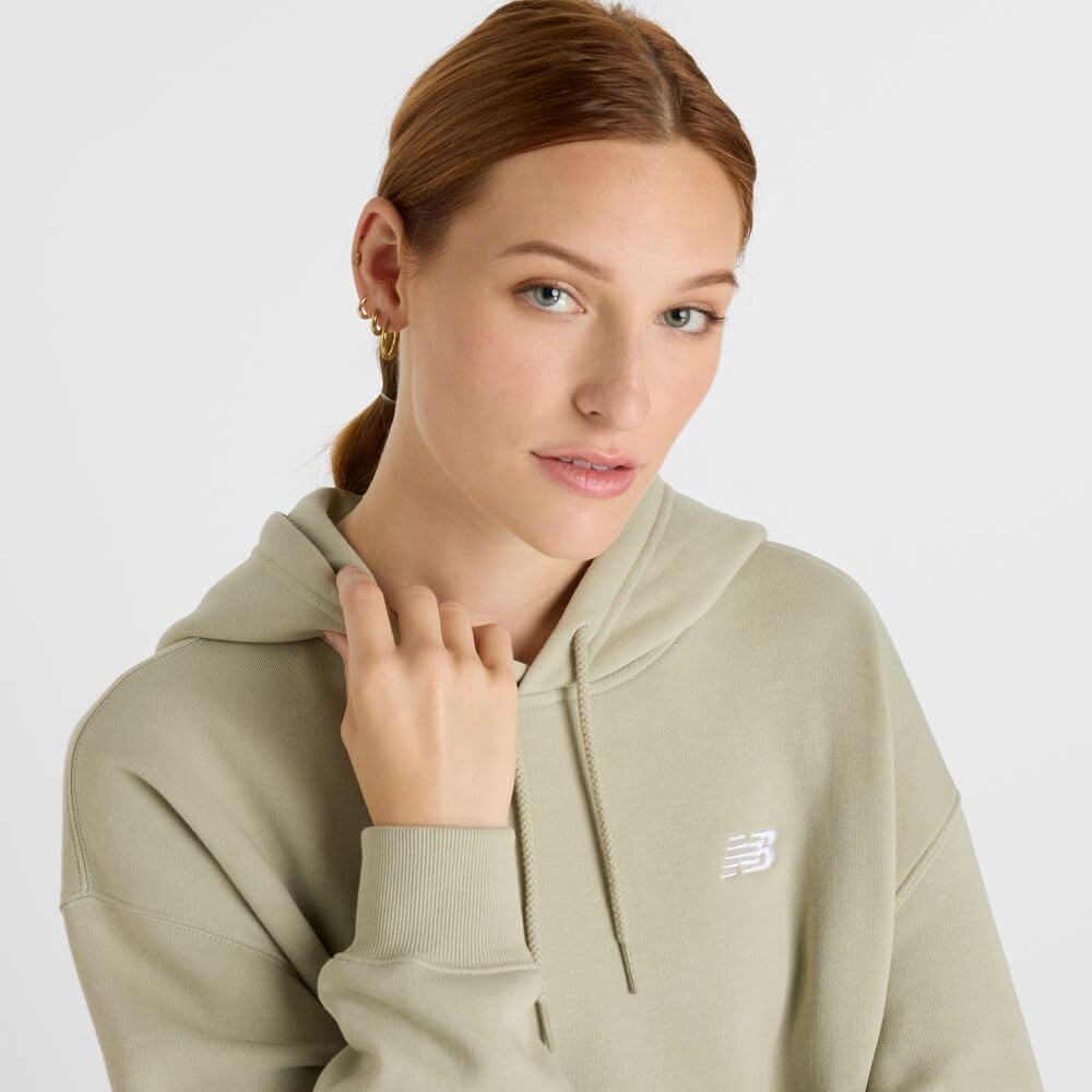 New Balance womens Sport Essentials Fleece Hoodie - Image 4
