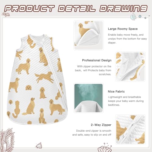 Image of vvfelixl Bright Funny Dinosaurs Baby Sleeping Bag Sleep Sack,Baby Wearable Blanket Sleep Suit for 0-6 Months