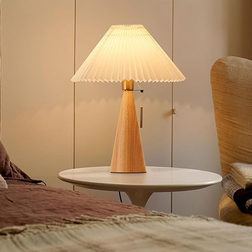 Miniatura 6 de BGGJJ Lamp for Desk Simple Retro Log Style Table Lamp Study Bedroom Bedside Table Lamp Desk Lamps for Home Office(B)