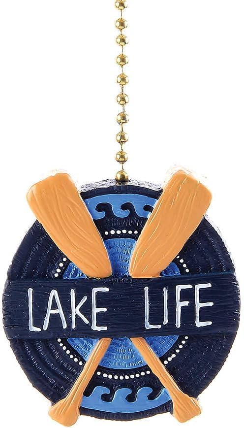 Clementine Design Lake Life Ceiling Fan Pull Chain Light Decorative Extension