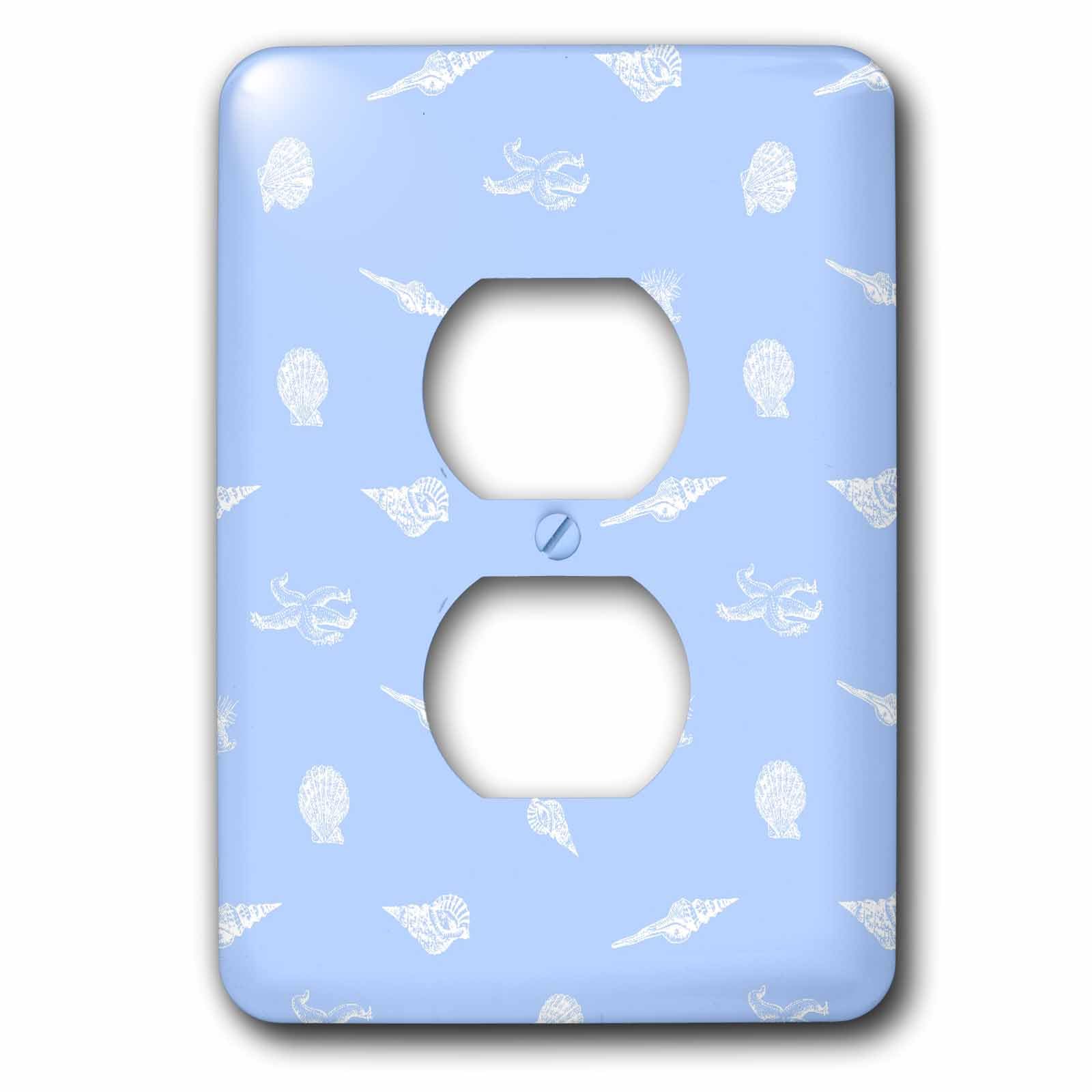 Tapón para enchufes con diseño de estrella de mar que embellece tu pared