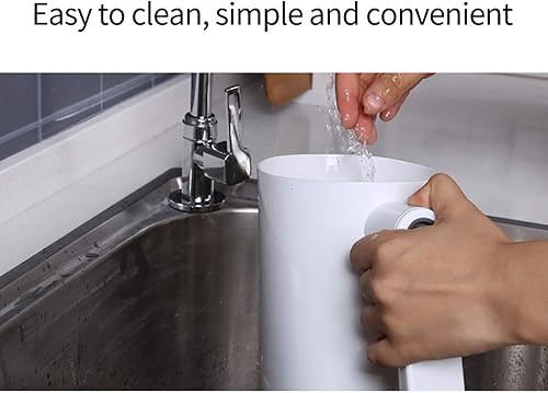 Miniatura 9 de Tamiz de harina eléctrico a pilas, herramienta de cocina de mano para hornear pastelería, fácil de limpiar, mango ergonómico