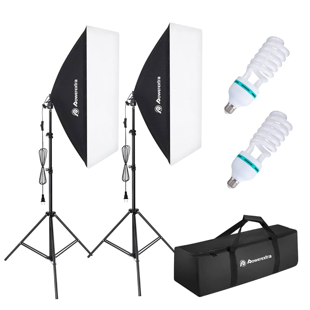大特価⭐ソフトボックス写真撮影照明撮影美肌ライト 50x70cm Amazon | ソフトボックス 写真撮影照明キット 撮影美肌ライト