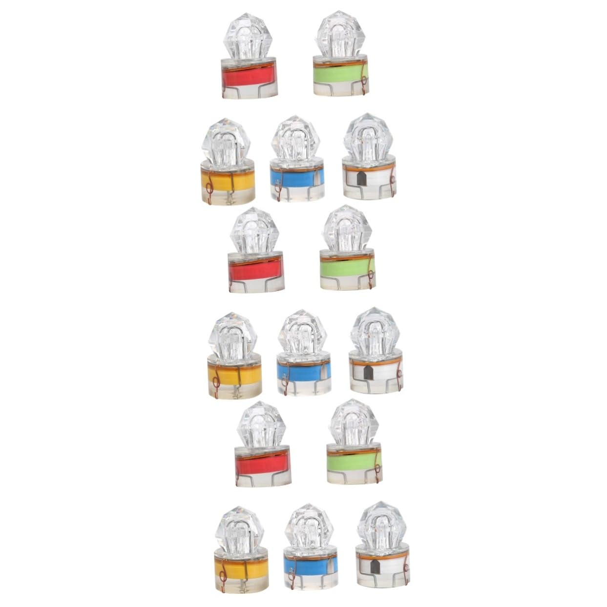 POPETPOP 15 Uds Luz De Señuelo Luz De Pesca Subacuática Subacuática Lámpara De Pesca De Nocturna De LED