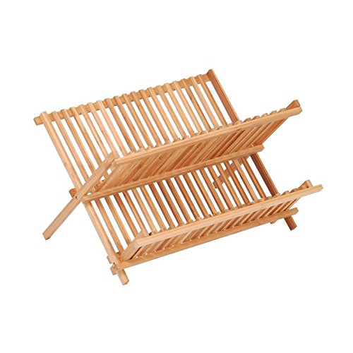 Preisvergleich Produktbild MK Bamboo SALZBURG - Faltbare Geschirrablage