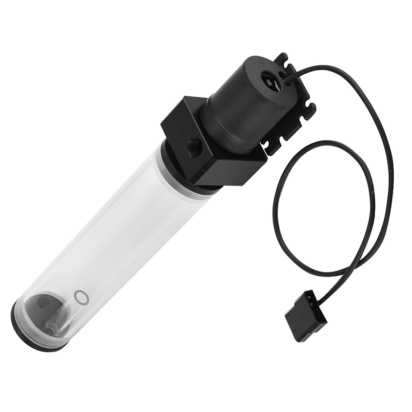 Bomba de Refrigeración por Agua para PC, Bomba de 19 W G1/4 Acrílico Computadora DIY Refrigeración por Agua Kit de Refrigeración por Agua Bomba de Agua de Refrigeración con (210