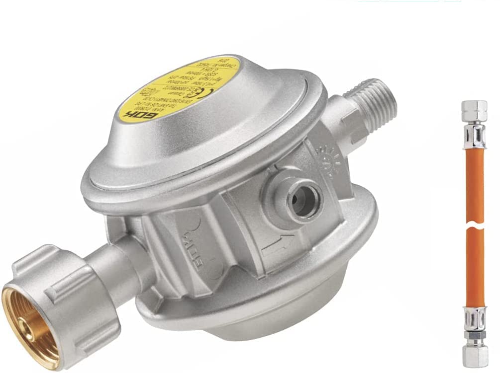 Roeder GOK Caramatic EN61 Gasregler 30mBar 1,5kg/H mit 40cm GOK Gasschlauch