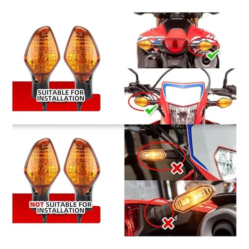 Clignotant Moto Honda MSX 125 Remplacement Feux Cassés et Usés