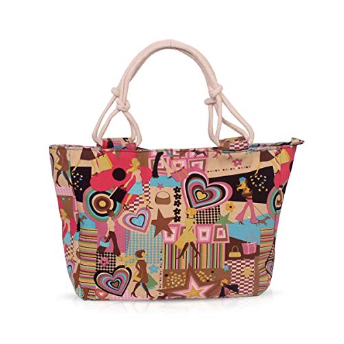 Sac de plage vacances grand volume : le sac à main en toile qui simplifie vos sorties