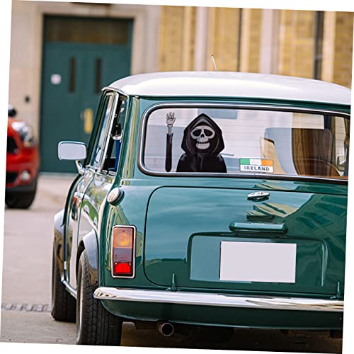 ABOOFAN 6 Pçs Adesivos Limpadores Decalques De Decoração De Carro Para Carros Adesivos Crânio Limpad