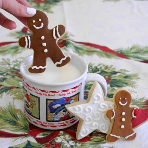 Foto von Ausstechformen Weihnachten Set, 10 Stück Ausstecher Fondant Keksausstecher Plätzchenausstecher Plätzchenförmchen Keksformen für Tortendeko Kekse Backen Küche Zubehör