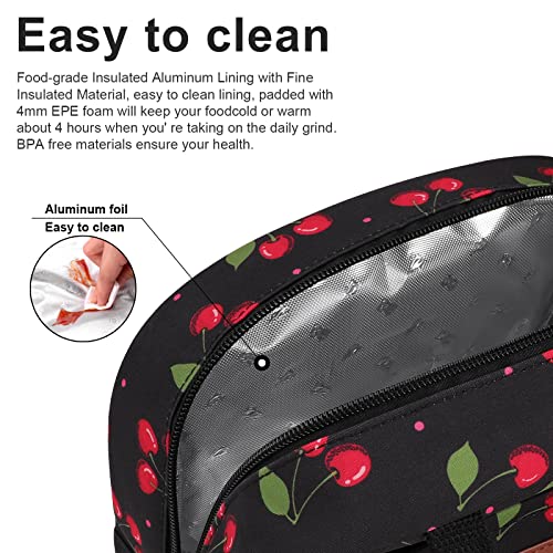 image for BALORAY Lunch Bag for Women Men Insulated Lunch Box for Adult Reusable