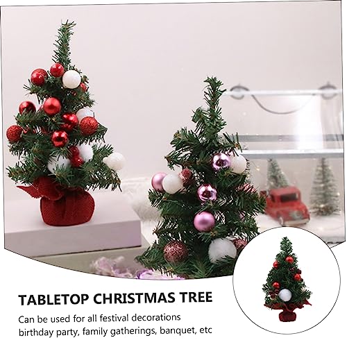 Faux arbre de Noël modèle de pin compact pour décorer les petits espaces - 2