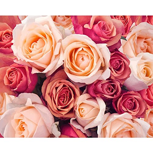 Peinture diamant 5d complet de 80x180cm, kit broderie diamant plein point de croix fleurs colorées