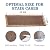 Mat Block Non-Slip Stair Treads, 15 PCS Carpet Stair for Wooden Steps Indoor, Soft Stair Runner for Kids Elders and Pets Brown
