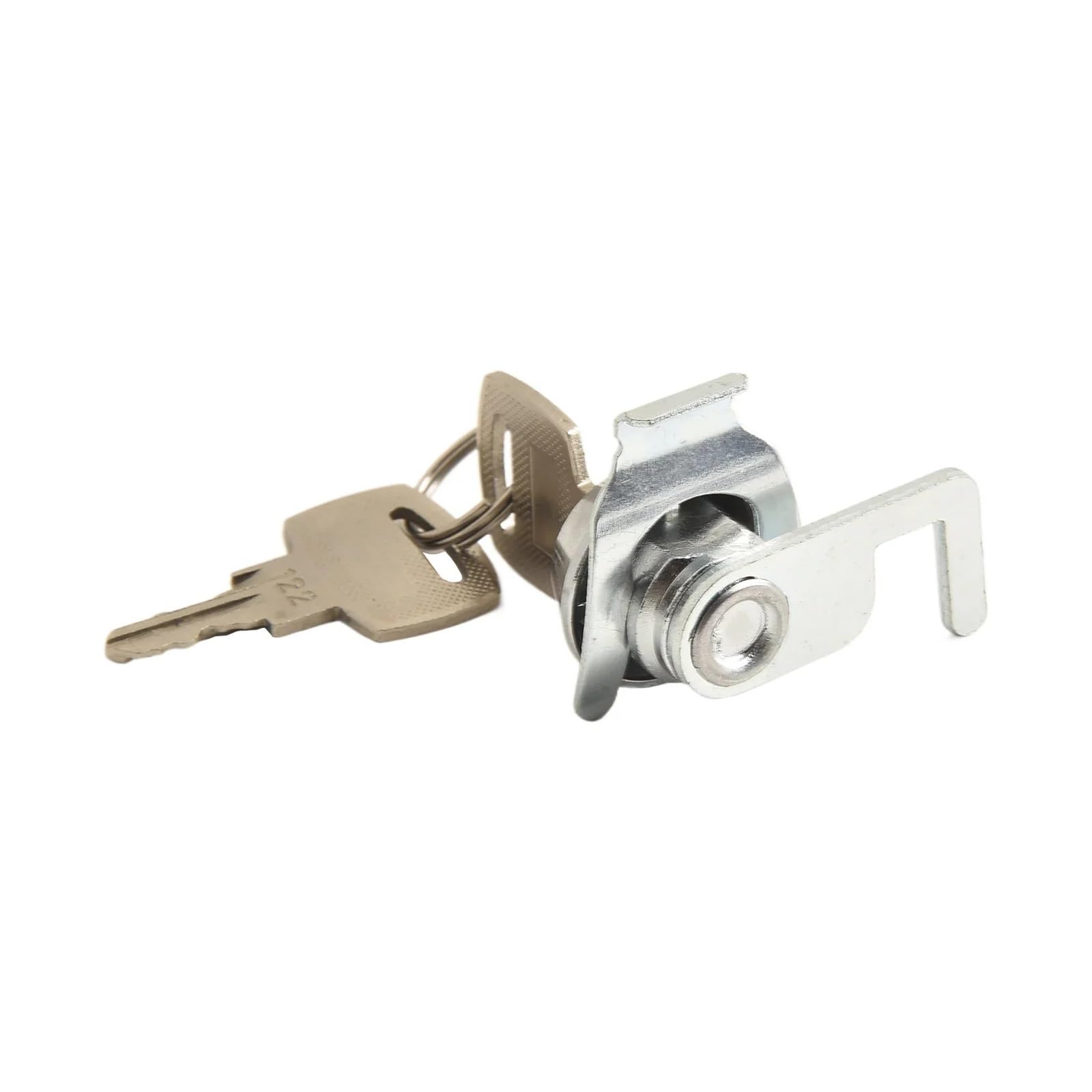 Fonhndg One Color Cabinet Locks 4 Sets Lock & Hook With 2Pcs Keys For Cam With Quick Clip For Cash Drawer Locker Metal Cabinet Flight Box Accessories