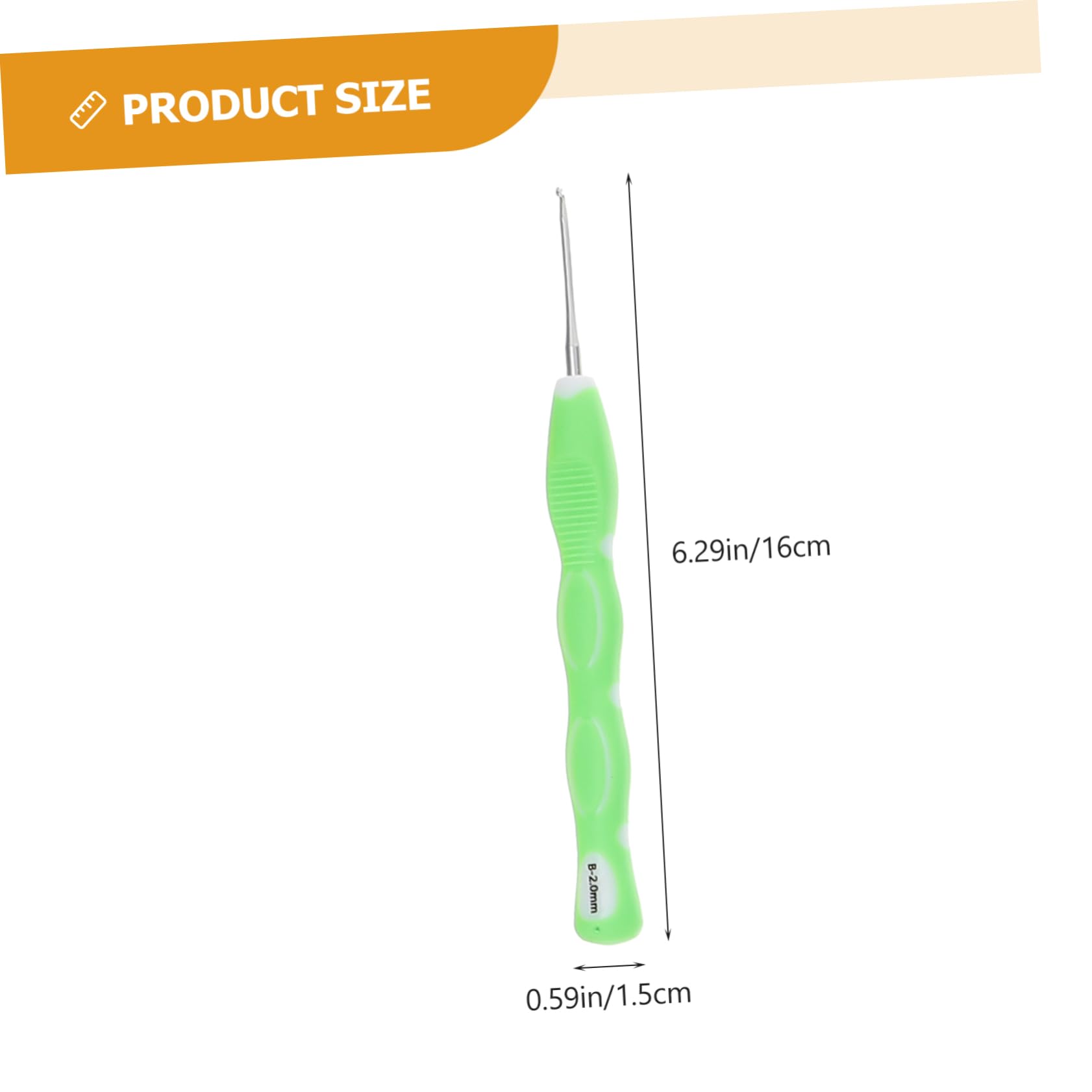 Angoily Kit de Ganchillo Profesional de 47 Piezas, Agujas de Aluminio Suaves y Ligeras, Portátil Bolsa de Lona para Suéteres y Sombreros