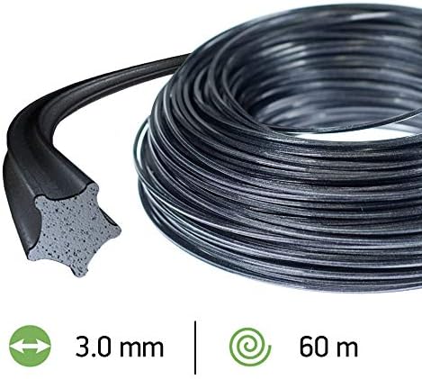 OREGON 104884E Nylium Star Strimmer Line, 3.0 mm, 60 m Donut