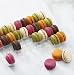 Clear Plastic Closeable French Macaron Storage Trays - Holds 36 Macarons per set - Pack of 6 sets - Made in France