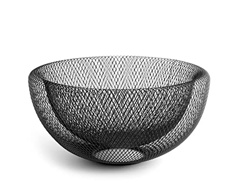 H&h cestino in rete metallica cm 30x13h