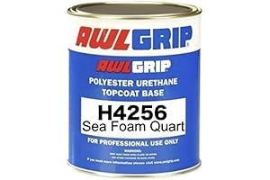 Awlgrip Premium Polyester Urethane Top Coat Quart, Sea Foam - Marine Paint