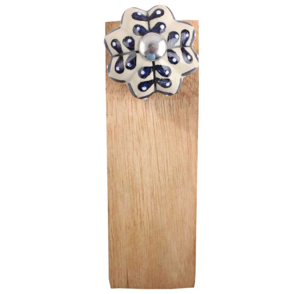 Indian-Shelf Wooden Door Stopper Wedge with Ceramic Top Heavy Duty Anti Slip — Amazon image 4