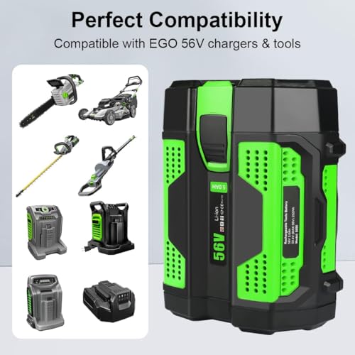 Image of 5.0Ah Replacement for EGO 56v Battery（Green-5.0AH）