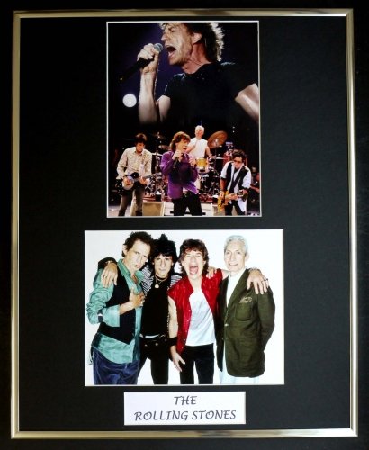 THE ROLLING STONES/ DOUBLE PHOTO DISPLAY / GERAHMT Cover