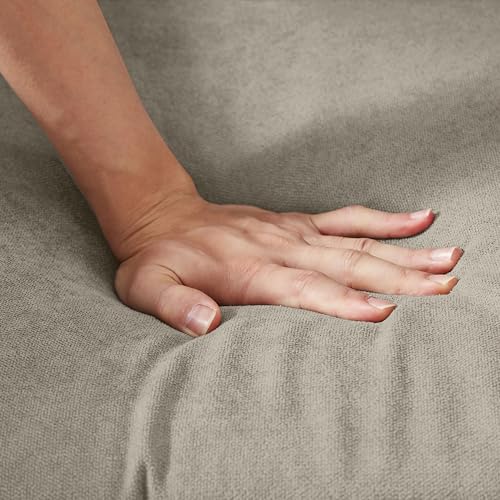 Sillón Moderno Beige Piel de Melocotón miniatura 7