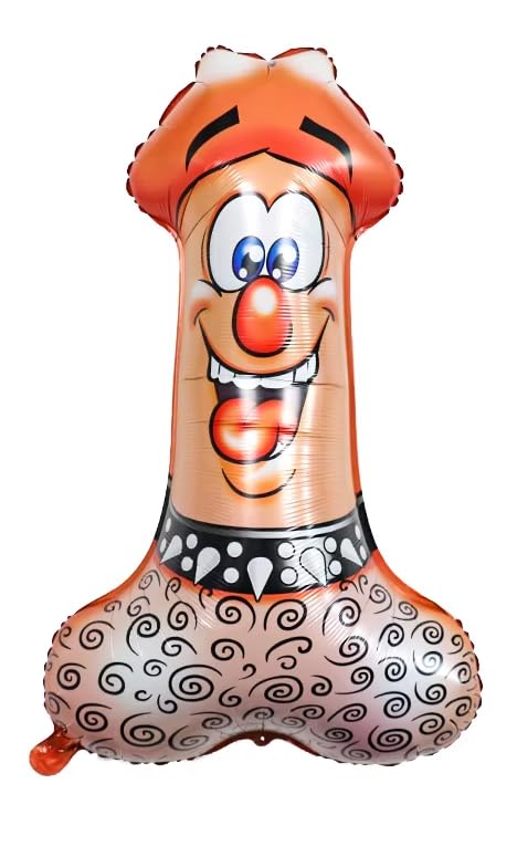 Grande Palloncino 90 cm Gonfiabile Divertente, Gadget Scherzo per Feste e Addio al Nubilato, Foil Gonfiabile ad Elio o Aria, Addio al Nubilato Gadget Divertenti