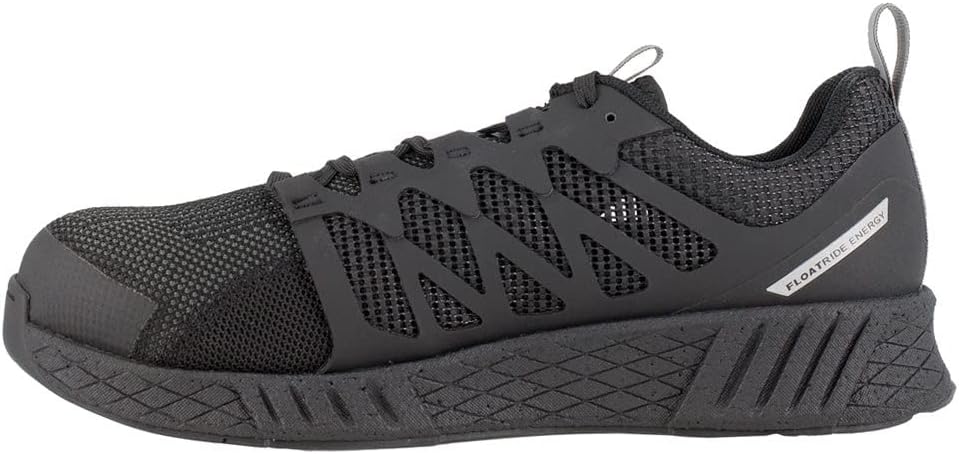 Reebok Work RB317 Women's Fusion Flexweave™ Work Safety Toe, Black, 6