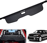 JSLYF Car Retractable Cargo Cover, for Land Range Rover Sport 2006 2007 2008 2009 2010 2011 2012 2013 Rear Trunk Parcel Shelf Luggage, Automobile Security Shield Shade Boot Parcel Accessories