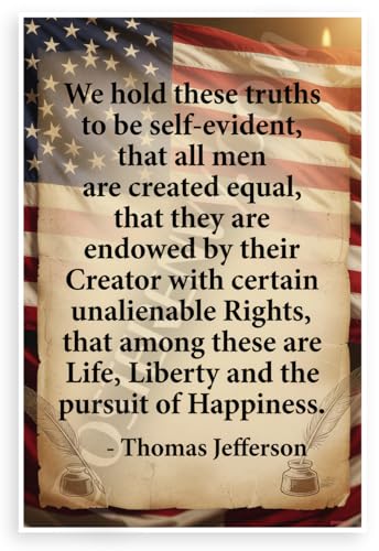 Thomas Jefferson affiche de qualité supérieure poster historique 30,5x45,7 cm
