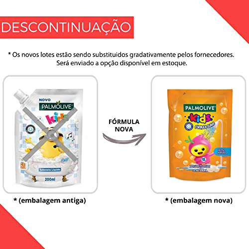 Palmolive Kids - Refil Sabonete Líquido Infantil, 200Ml