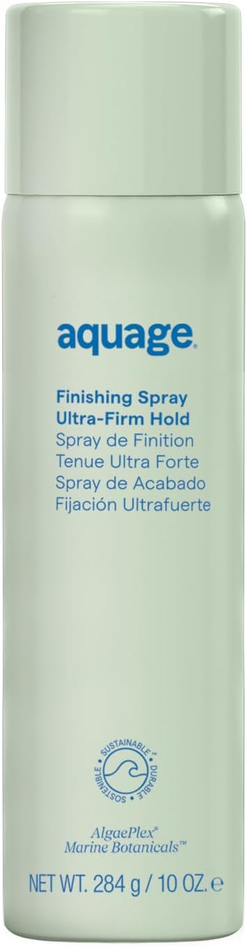 Aquage Finishing Spray, Firm Hold Hairspray, Delivers Humidity Resistance and...