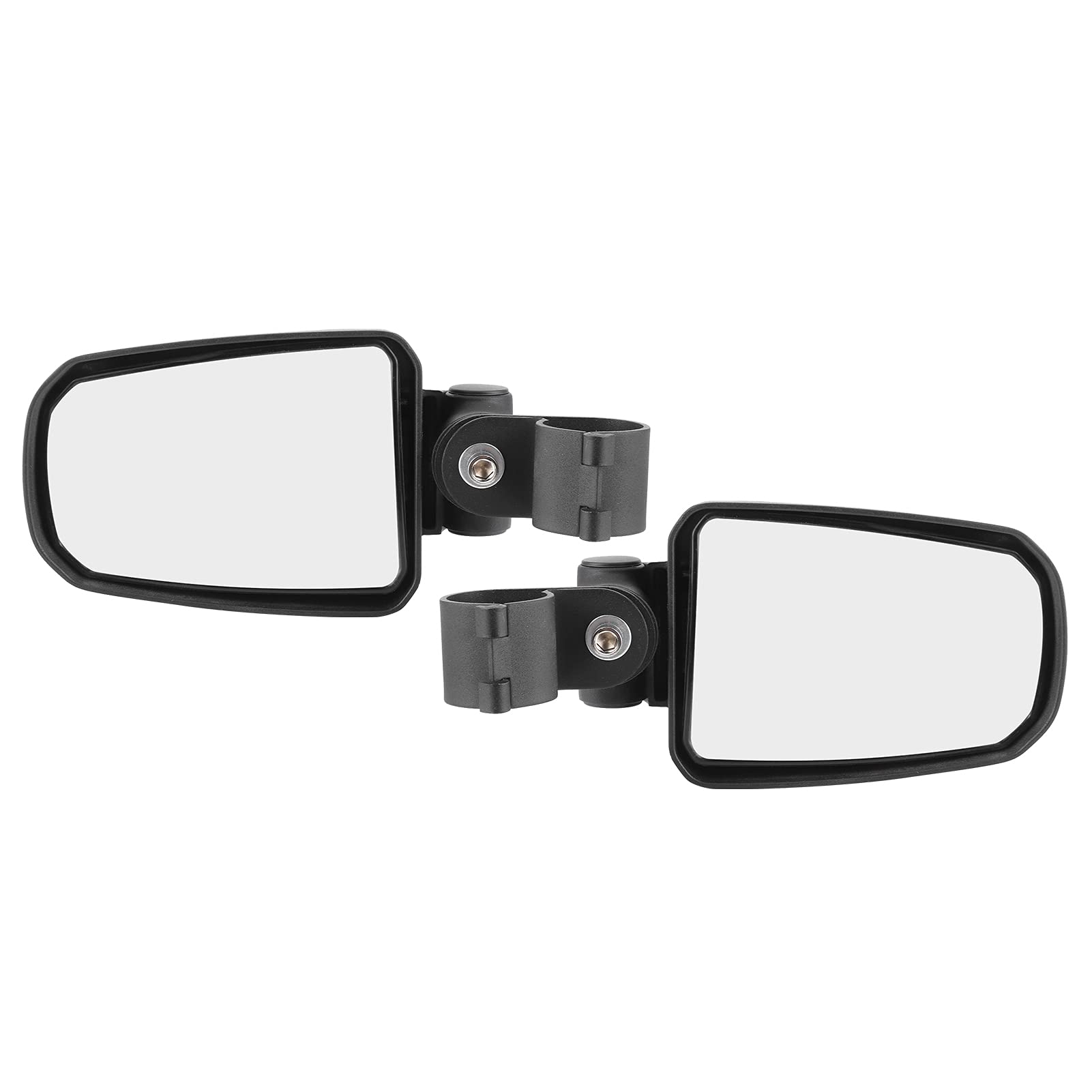 Generic Uniwersalne Lusterko Wsteczne 1,75 Cala do Motocykla UTV ATV Rower Górski Szerokokątne Lusterko Boczne ze Stopu Aluminium