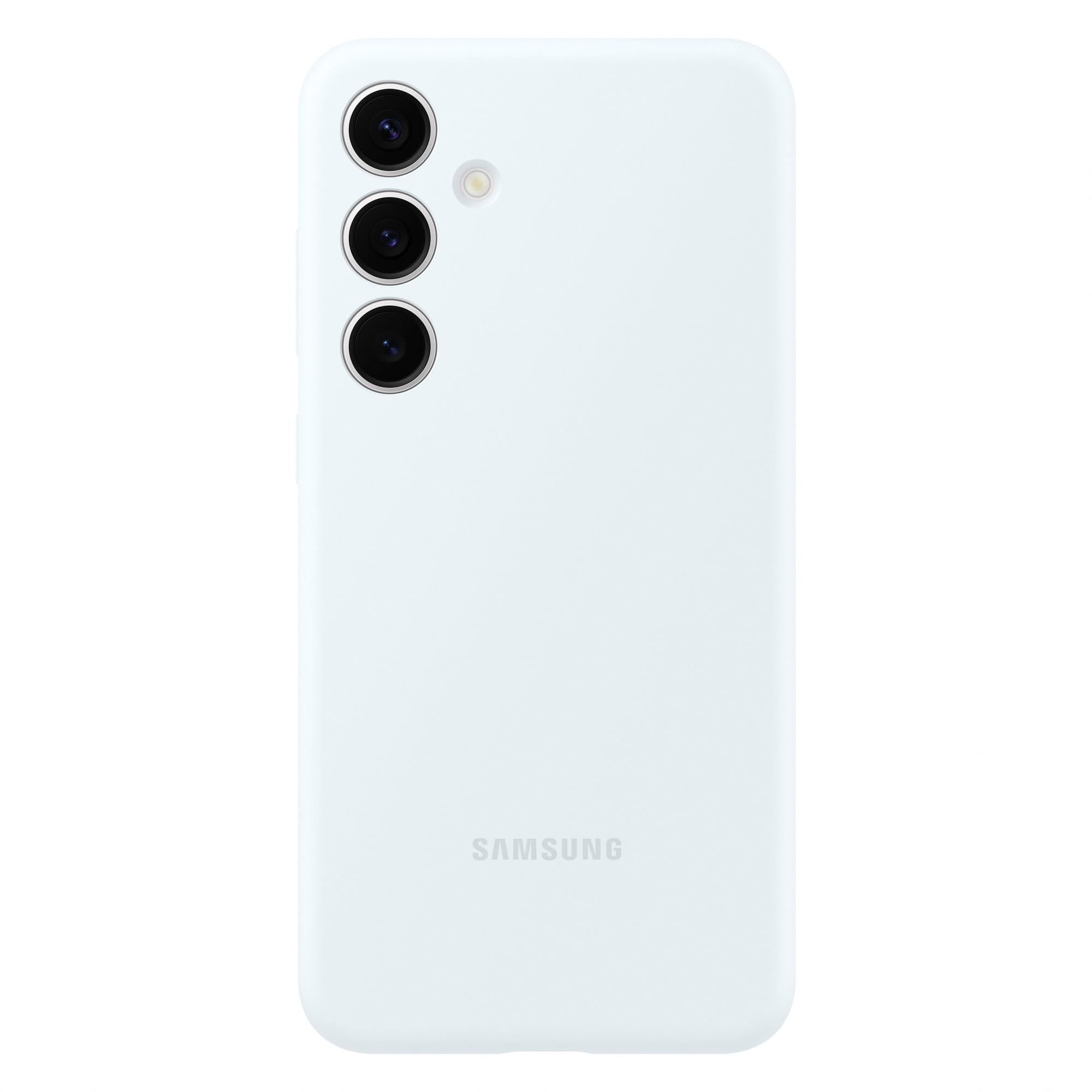 Samsung White Silicone Case For Galaxy S24+ In