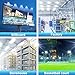 XINGHUANLIT 800W Stadium Lights, 400W LED Flood Lights Outdoor 2 Pack, 80000Lm 7000K Super Bright Led Stadium Lights Outdoor, IP67 Waterproof Led Security Light for Garage, Yard, Patio, Playground