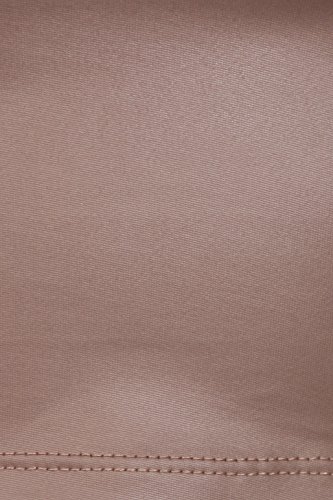 Image of Sakkas Matte Liquid Mock Neck Turtleneck Long Sleeve Crop Top - Made in USA