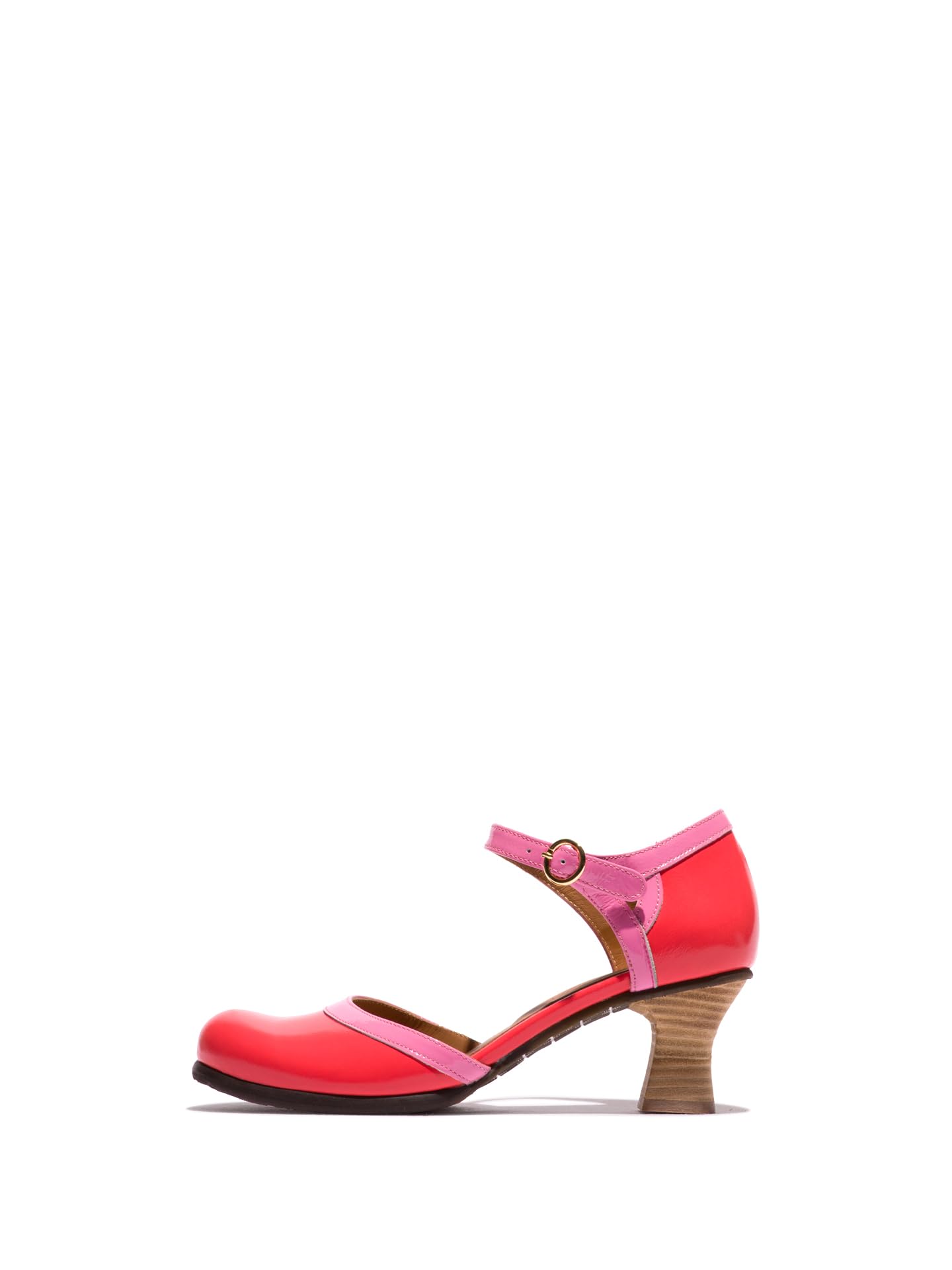 Fly London BAIN463FLY, Sandal Women's Fashion Shoes, SCARLET/PINK, 7