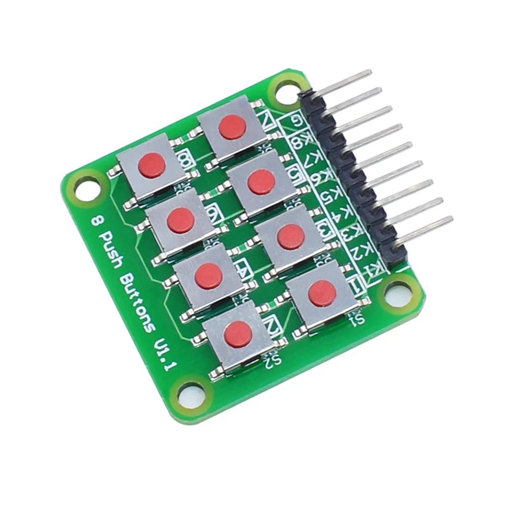 xcluma Micro Switch 2 * 4 Matrix Keyboard 8-Bit Keys MCU Expansion Module (B0BGLY49D9) Amazon Price History, Amazon Price Tracker