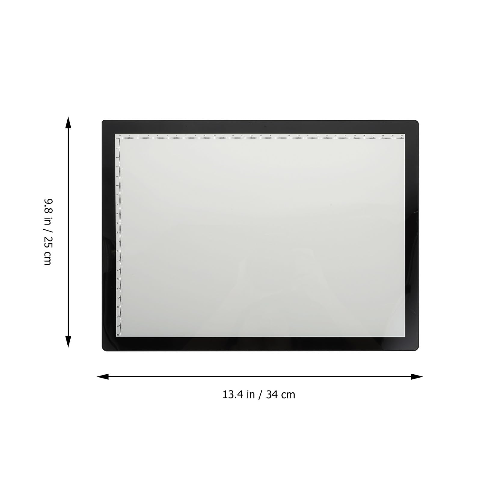 POPETPOP Tavola da Disegno A4 Magnetica Portatile per Schizzi e Tracciatura Batteria 2500mah Leggera in Abs per Disegno Animazione e Calligrafia