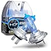 Gread H7 halogen bulbs, xenon-look, super white, 8500K 55W E-certification mark, perfect fit and long service life