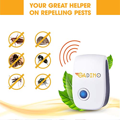 Shirt Luv Ultrasonic Pest Repeller (Pack Of 6) - Repellent Plug In For Indoor Mice Mosquitoes, Cockroaches, Spiders Rodent Home, Warehouse, Hotel, Office #TOP2