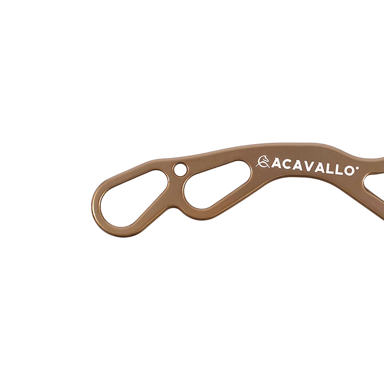 Acavallo Alupro Hackamore Bit, One Size, bronze