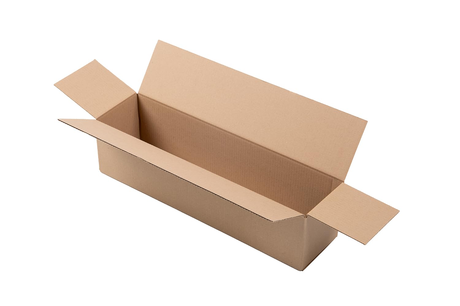 Boite en carton format long grande ouv. simple can. 60 x 15 x 15 cm (Lot de 15)