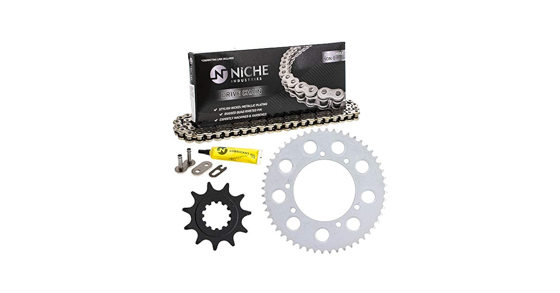 digirit53T、52T、51T、50T Amazon.com: NICHE 520 Front 13T Rear 50T Drive Sprocket Kit