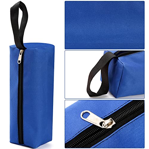 Yarlung Set Of 8 Small Tools Bags, Zippered Tool Pouches Waterproof Oxford Cloth Tote Bags For Screwdrivers, Pliers, Wrenches, Multi-Purpose Storage, 2 Sizes 4 Colors #TOP2